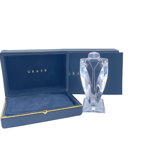 グラフ マルチバタフライ シルエット ダイヤモンド ペンダント　ホワイトゴールド　ダイヤモンド