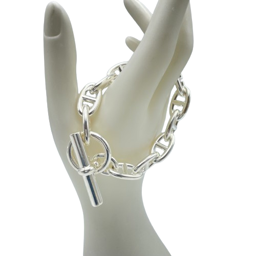 エルメス シェーヌ・ダンクル ブレスレット GM シルバー925