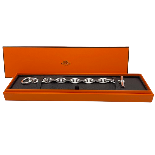 エルメス シェーヌ・ダンクル ブレスレット GM シルバー925