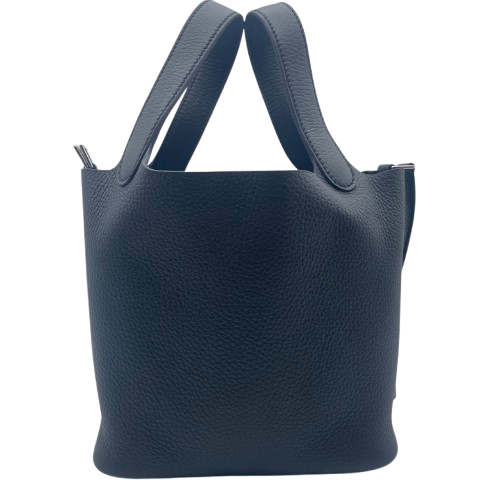 エルメス ピコタンロック PM ノワール トリヨンクレマンス シルバー金具 W刻印