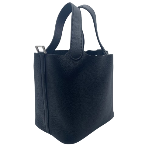 エルメス ピコタンロック PM ノワール トリヨンクレマンス シルバー金具 W刻印