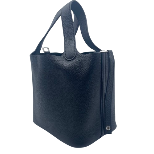 エルメス ピコタンロック PM ノワール トリヨンクレマンス シルバー金具 W刻印