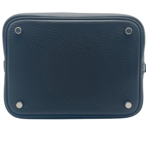 エルメス ピコタンロック PM ノワール トリヨンクレマンス シルバー金具 W刻印