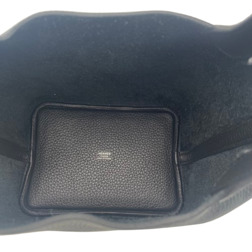 エルメス ピコタンロック PM ノワール トリヨンクレマンス シルバー金具 W刻印