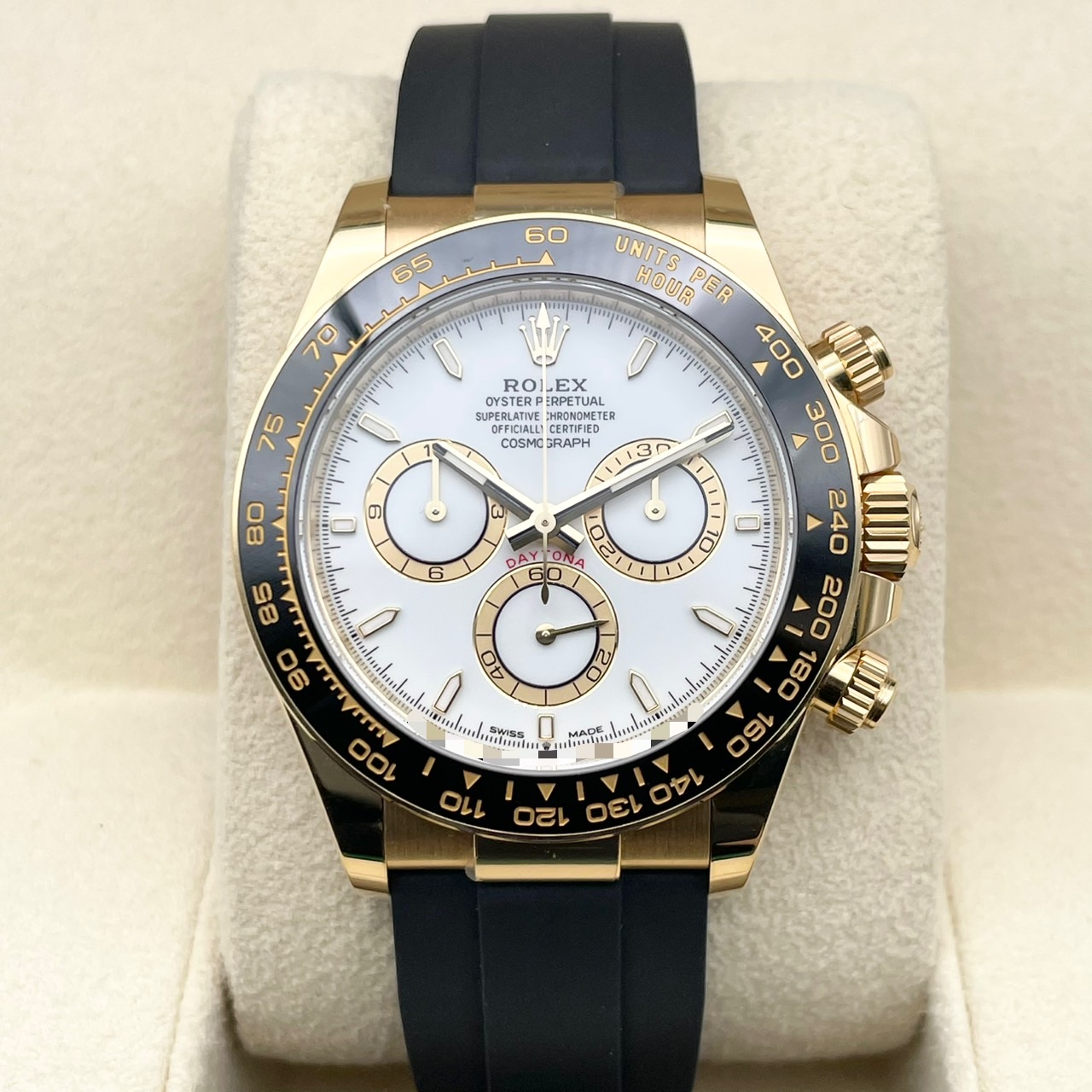 ロレックス デイトナ 126518LN ホワイト イエローゴールド 40mm