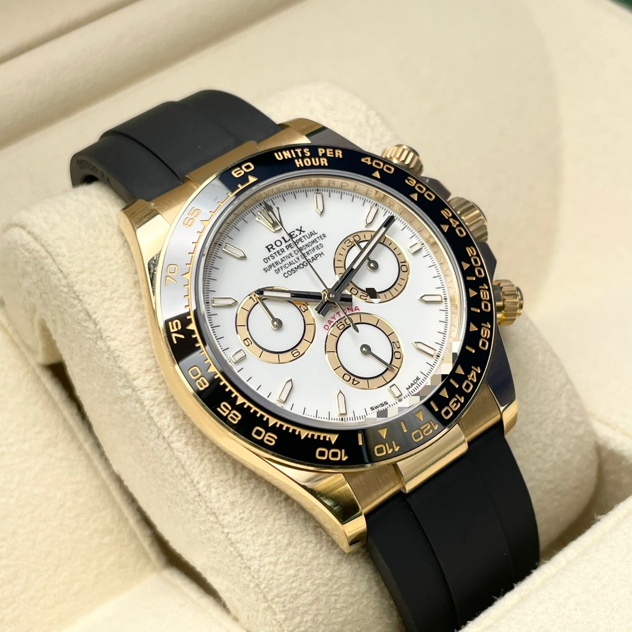 ロレックス デイトナ 126518LN ホワイト イエローゴールド 40mm