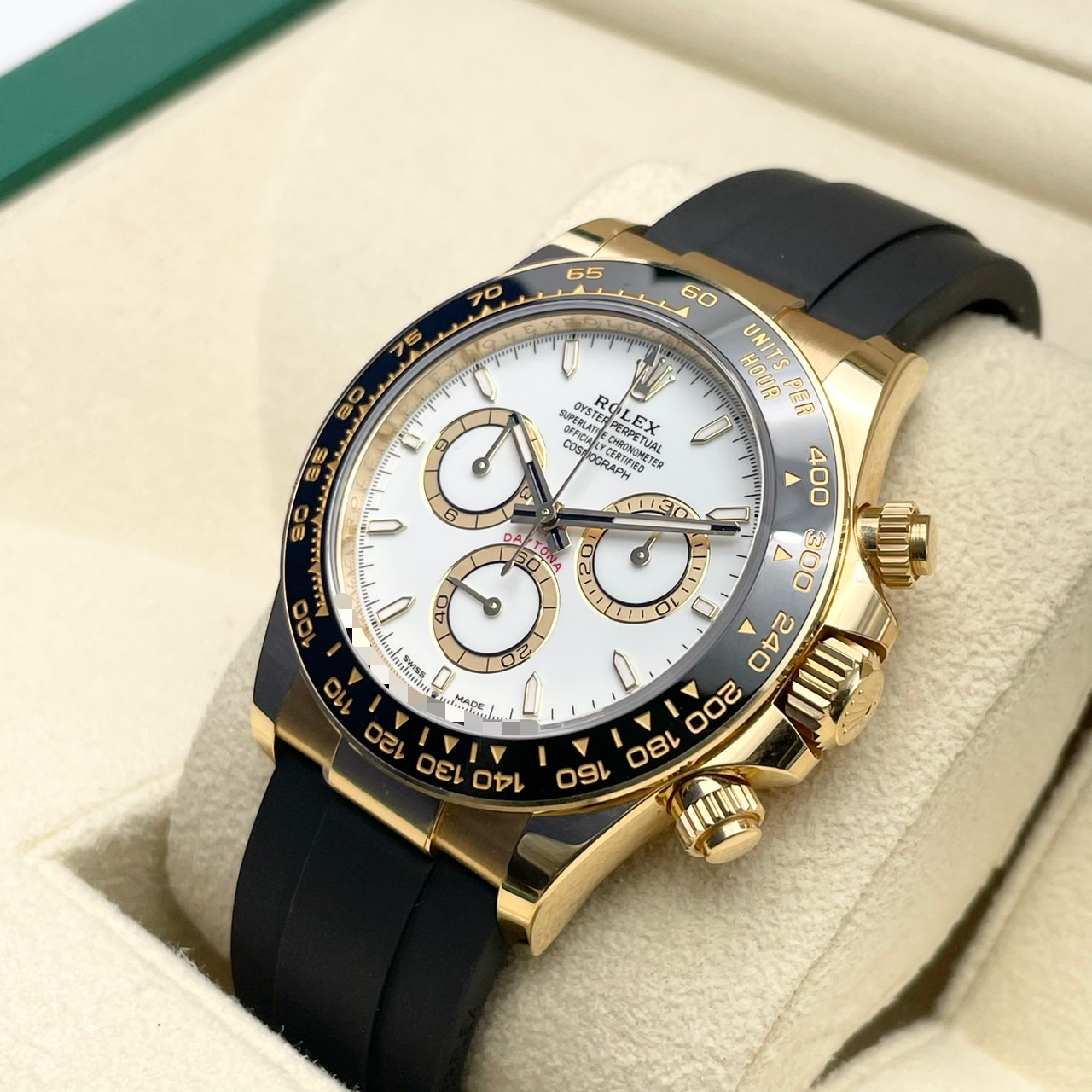 ロレックス デイトナ 126518LN ホワイト イエローゴールド 40mm