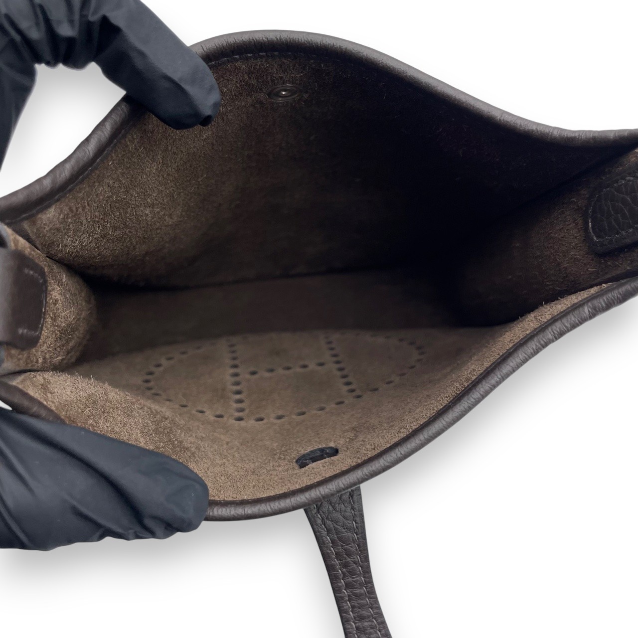 エルメス ミニエヴリン アマゾーヌ TPM エベンヌ トリヨンクレマンス