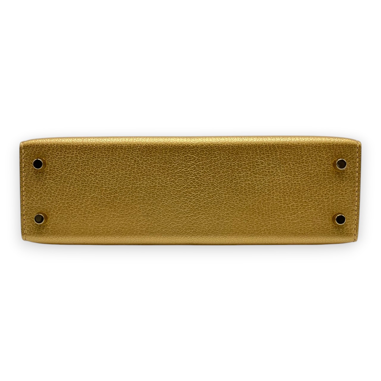 エルメス ミニケリー ドレ シェーブルシャムキラ シャンパンゴールド金具 K刻印