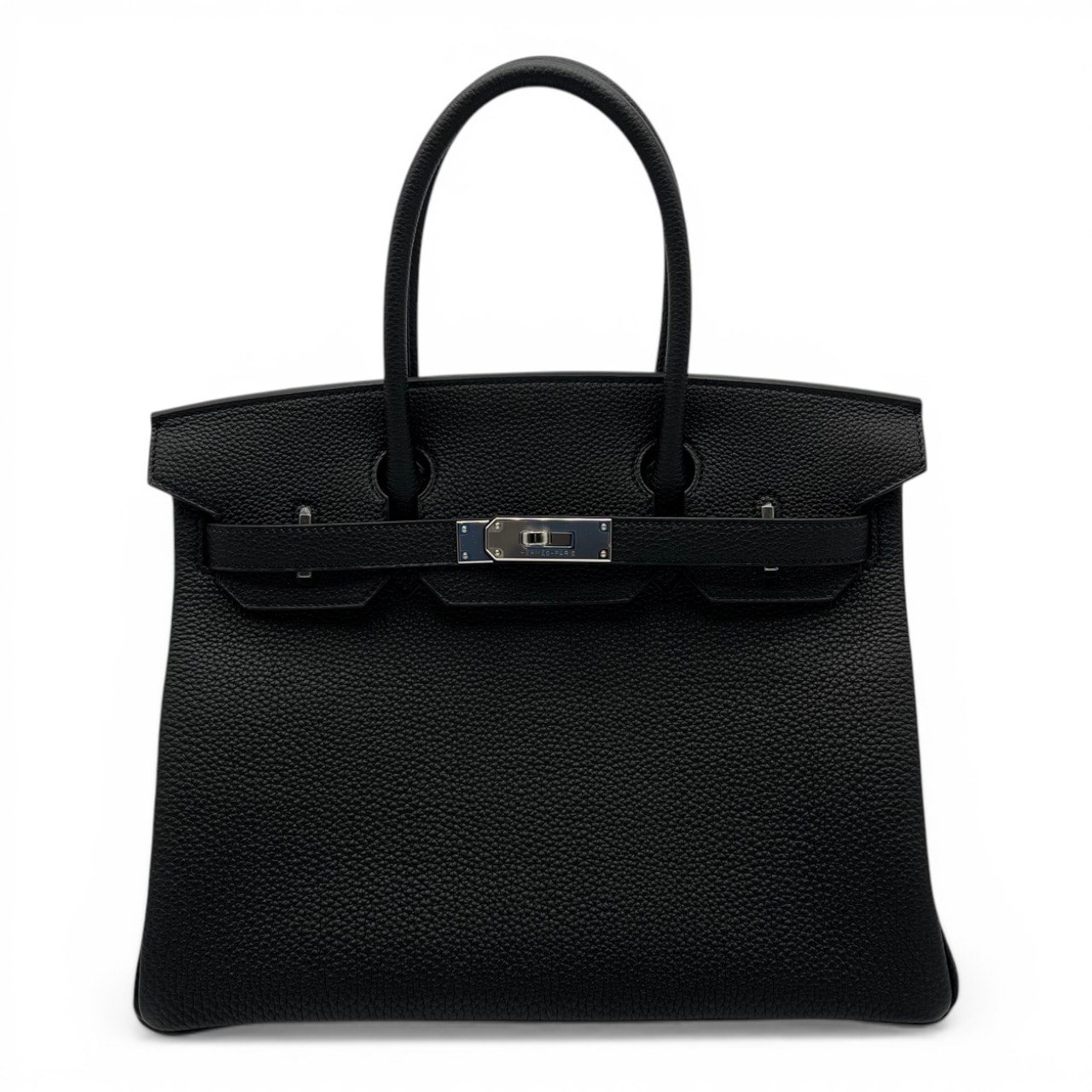 【現金特価】エルメス バーキン 30 ノワール トゴ シルバー金具 K刻印