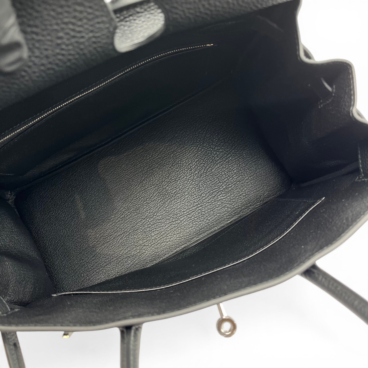 【現金特価】エルメス バーキン 30 ノワール トゴ シルバー金具 K刻印