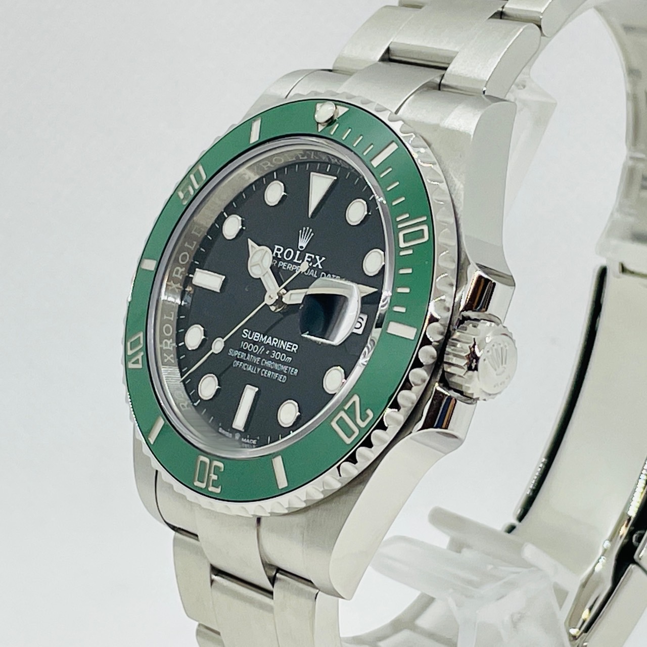 ロレックス サブマリーナ デイト 126610LV オイスターブレスレット ブラック グリーン