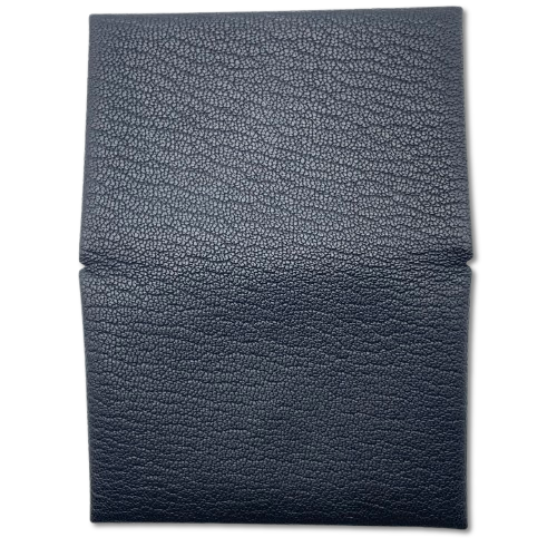 エルメス カルヴィ ノワール シェーヴル・ミゾール シルバー金具 W刻印