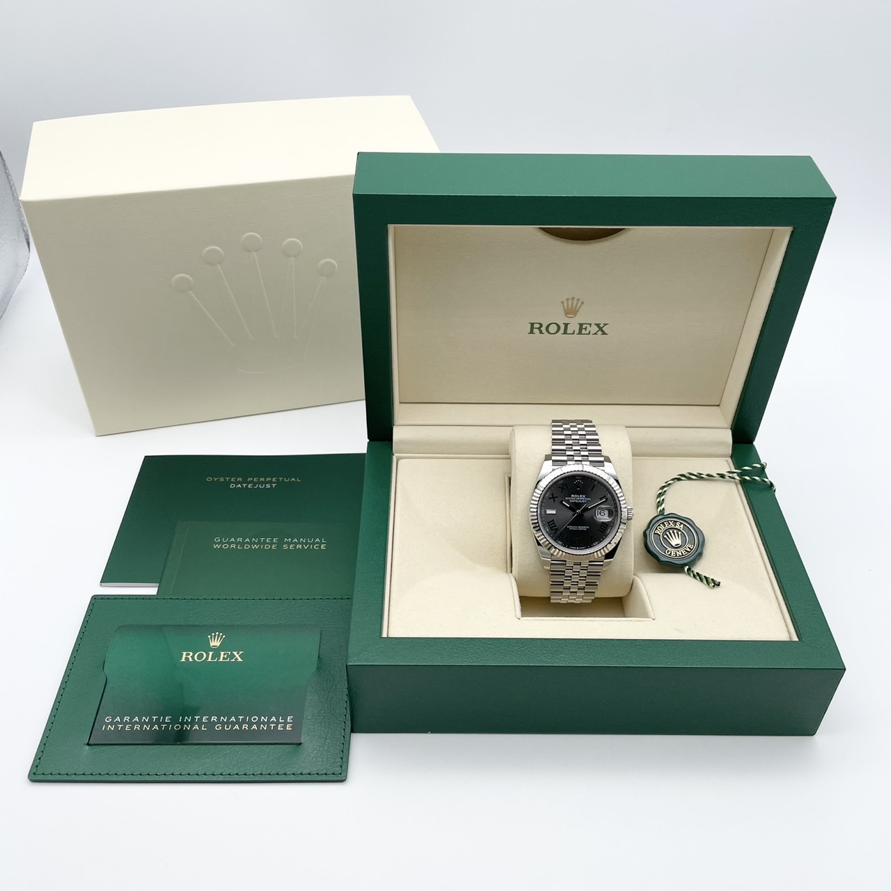 ロレックス デイトジャスト 126334 スレートジュビリーブレスレット 41mm