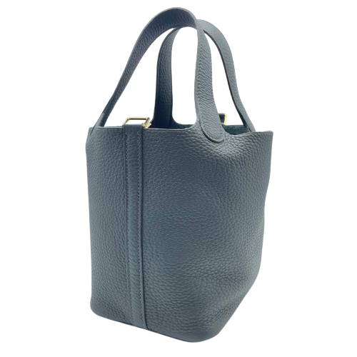 HERMES ピコタンロック MM ヴェールマングローブ トートバッグ エルメス ピコタンロック PM ヴェールマングローブ トリヨン