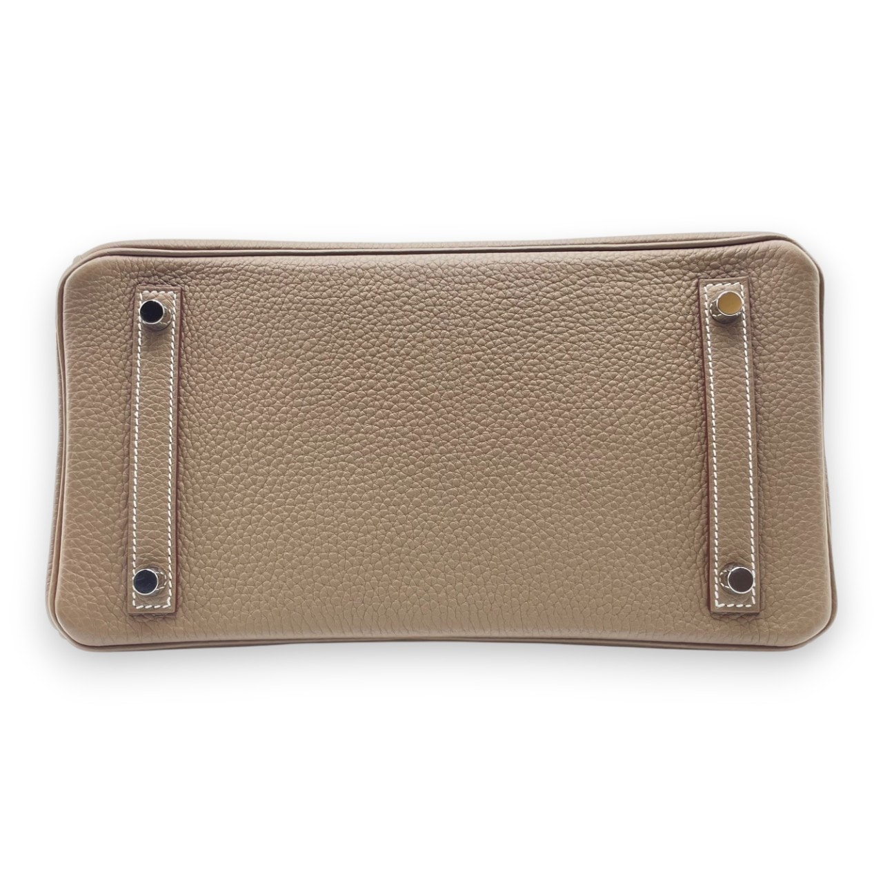 エルメス バーキン 30 エトゥープ トゴ シルバー金具 W刻印