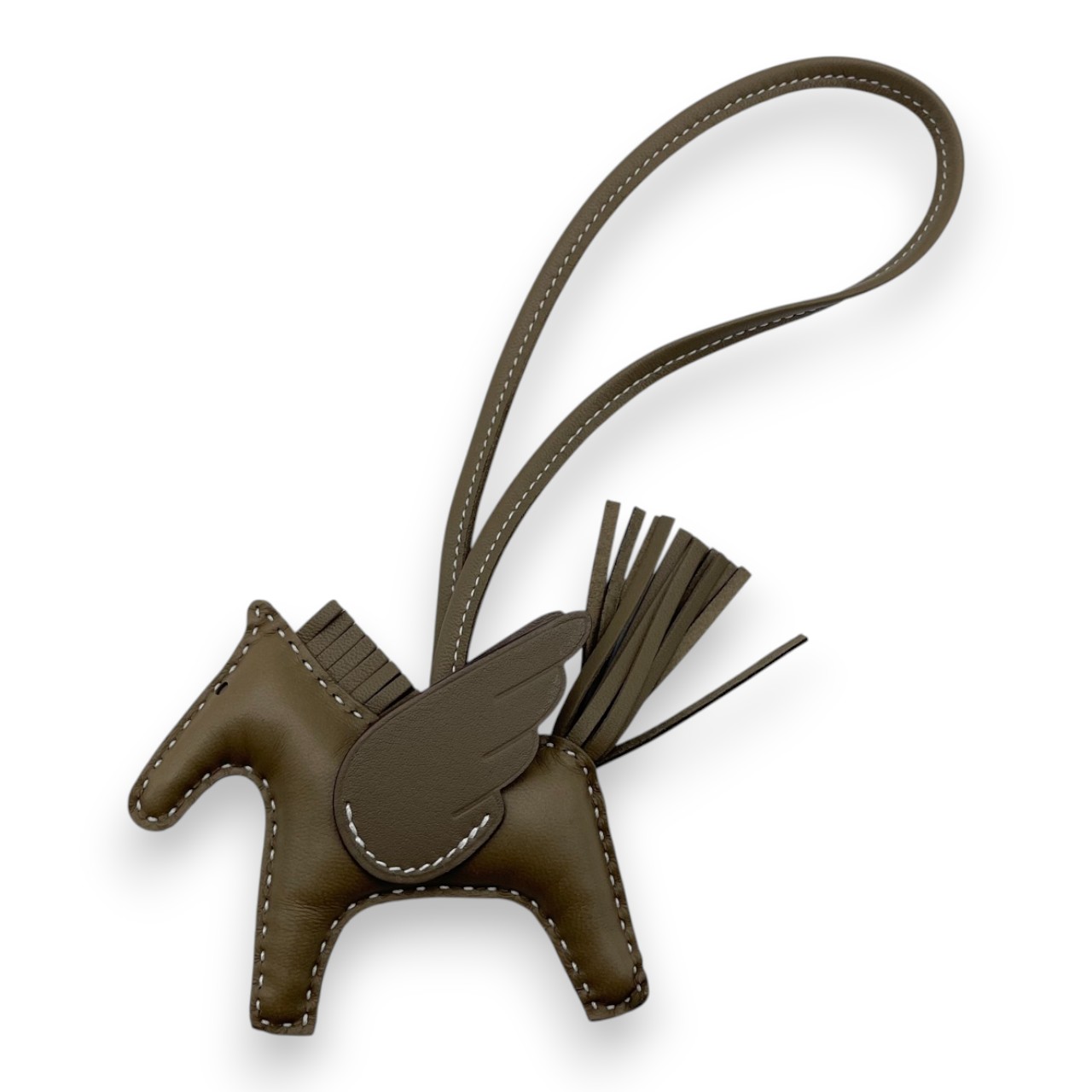 エルメス ペガサスチャーム PM エトゥープ K刻印