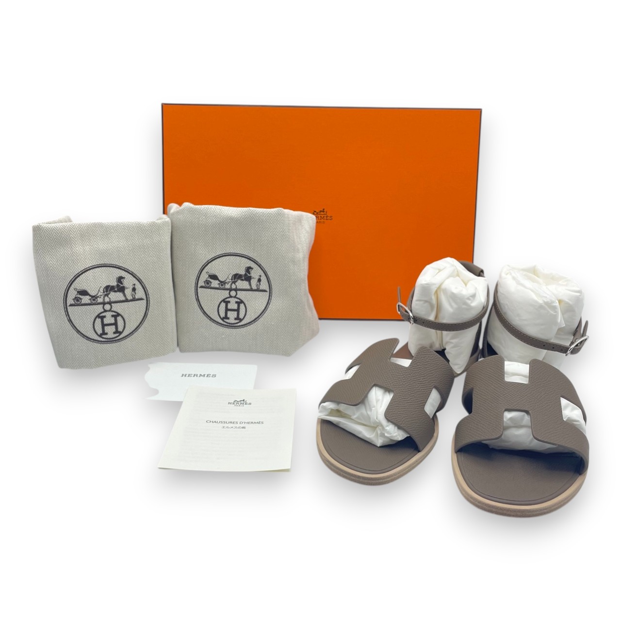 【美品】エルメス　サンダル　ギャビー　37 HERMES サンダル ギャビー 37