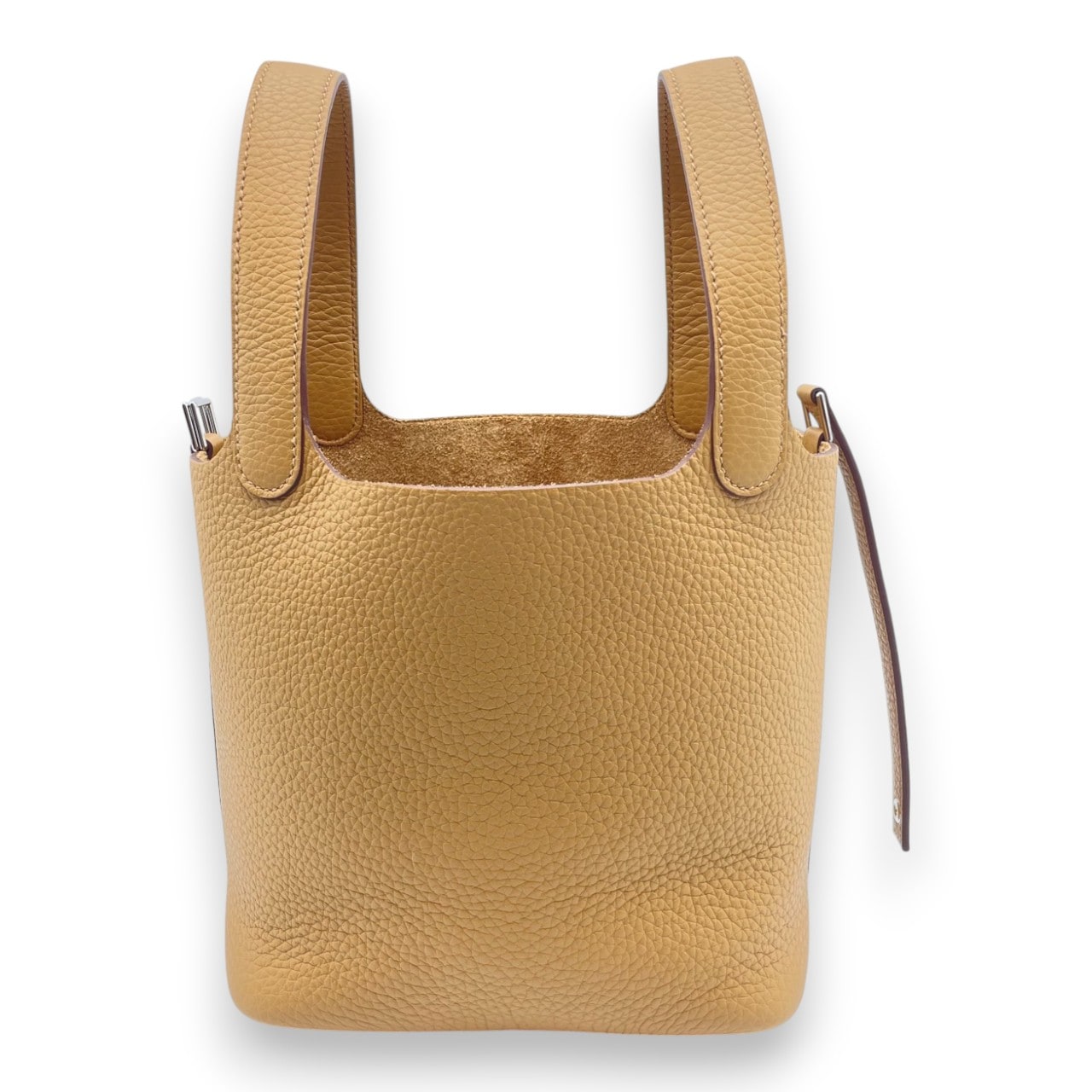 エルメス ピコタンロック PM ビスキュイ トリヨンクレマンス シルバー