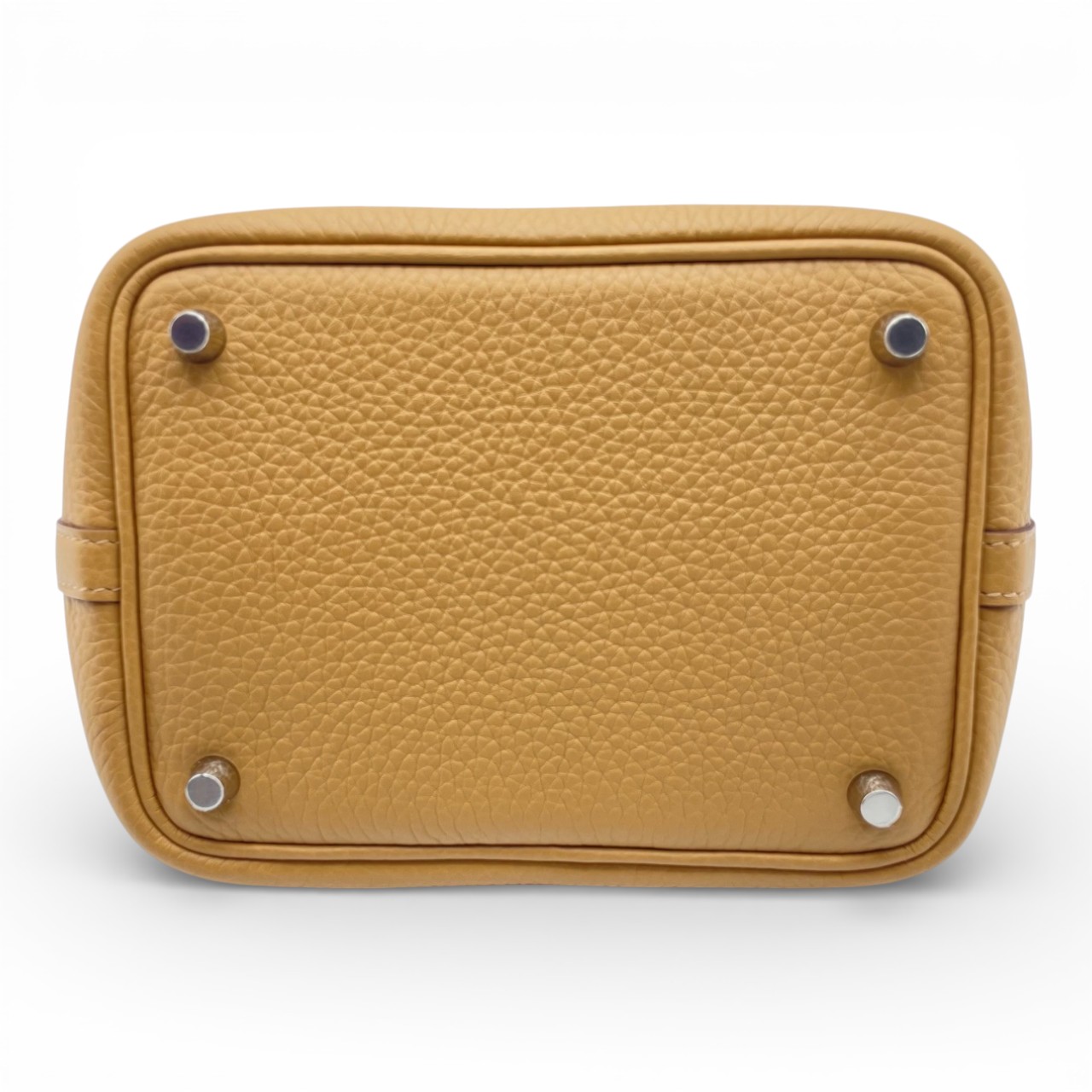 エルメス ピコタンロック PM ビスキュイ トリヨンクレマンス シルバー金具 K刻印