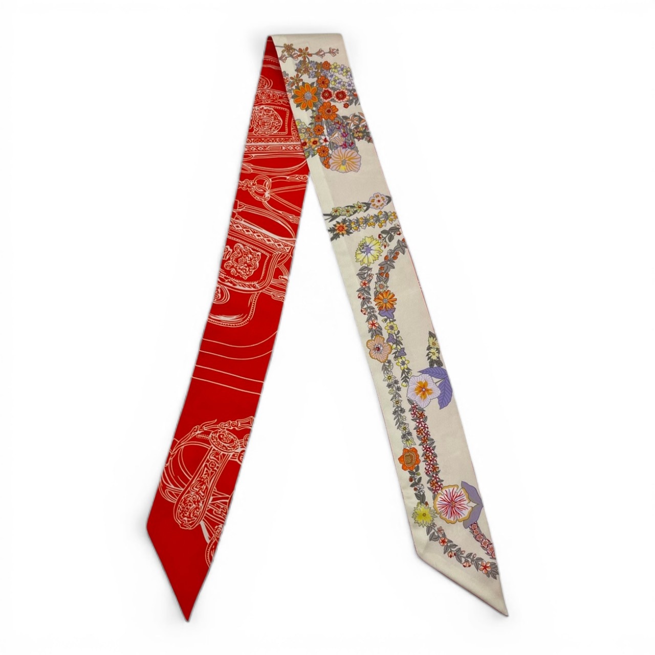 エルメス ツイリー ブリッド・ドゥ・ガラ・アン・フルール＆アイ