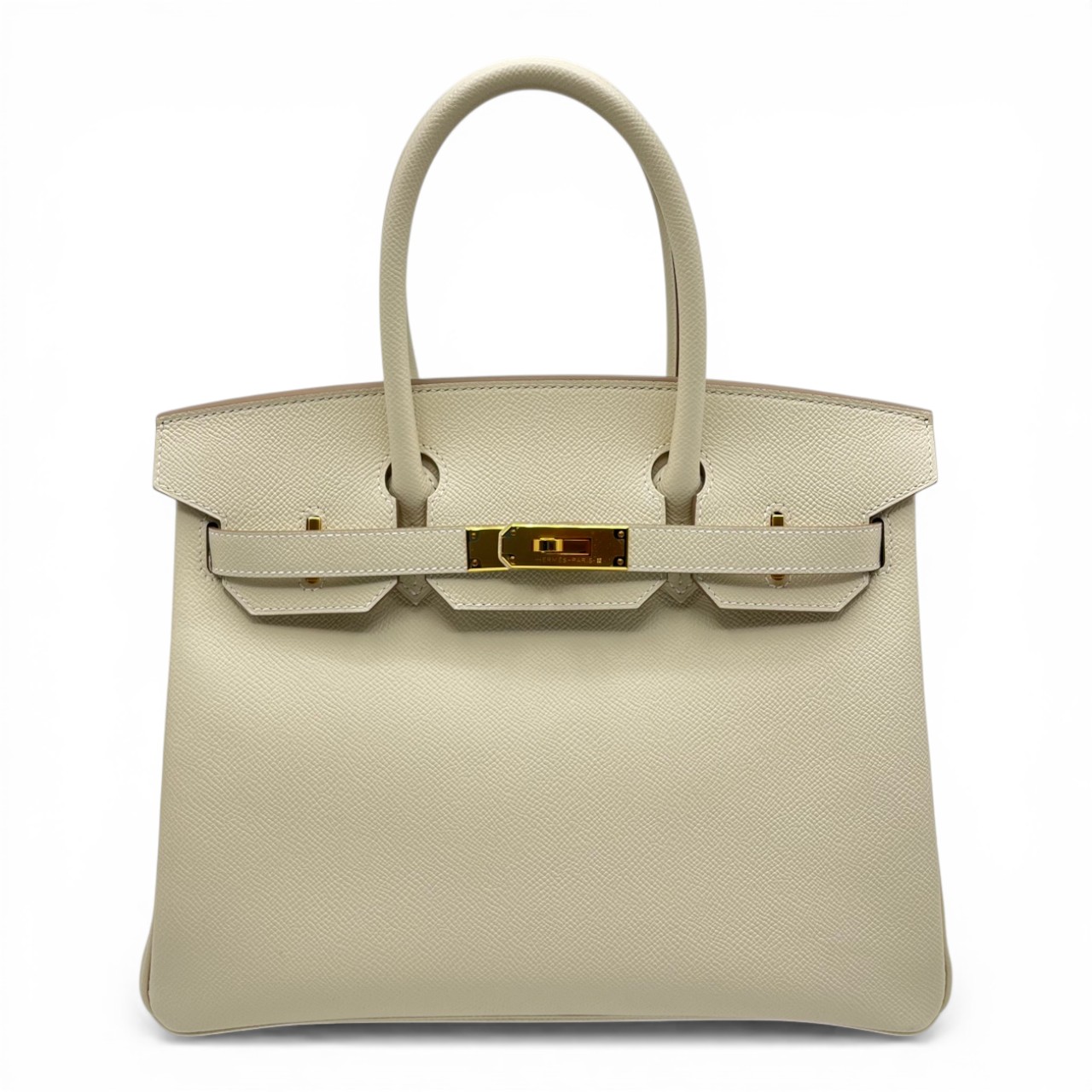 エルメス バーキン 30 クレ エプソン ゴールド金具 B刻印