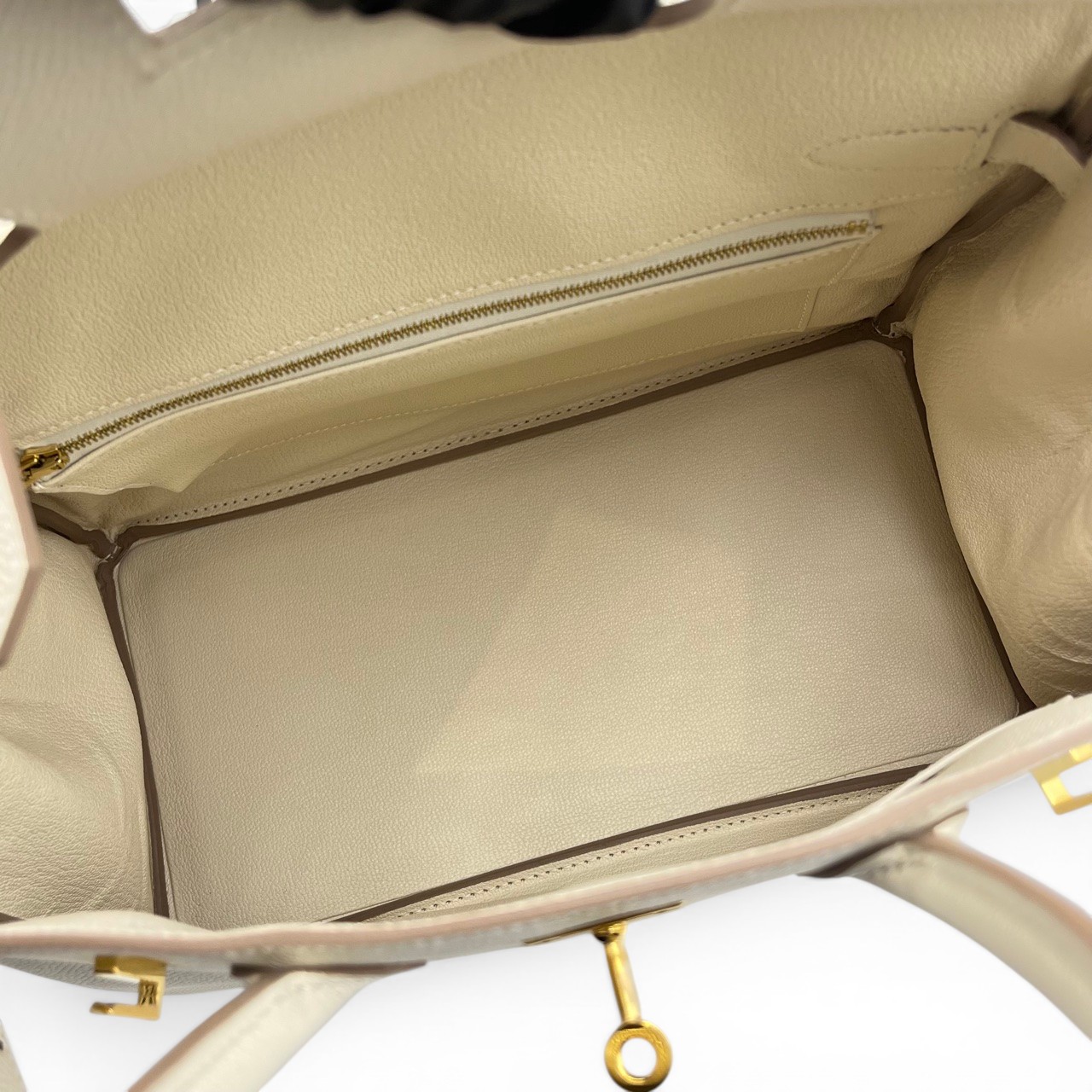 エルメス バーキン 30 クレ エプソン ゴールド金具 B刻印