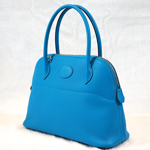 エルメス ボリード27 ブルー