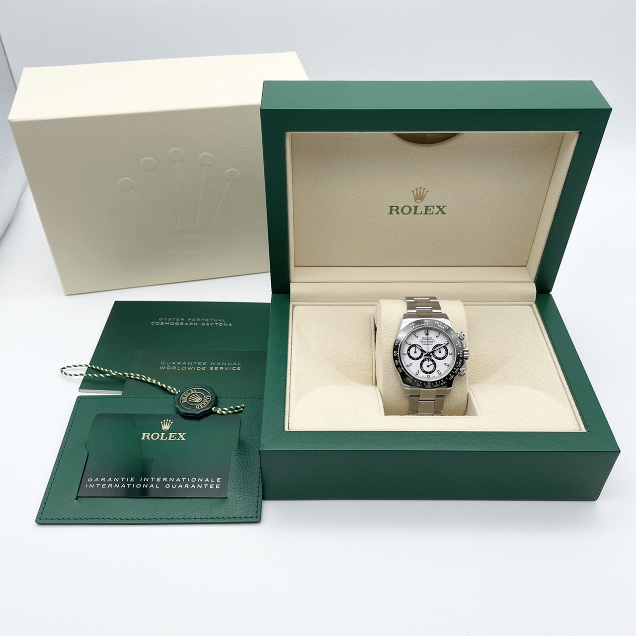 正規品　ロレックス　デイトナ　箱　ROLEX DAYTONA 116500 116500LN ホワイト ROLEX（ロレックス）コスモグラフ デイトナ