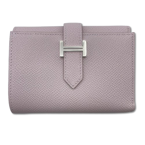 エルメス ベアンコンビネ モーヴペール エプソン シルバー金具 B刻印