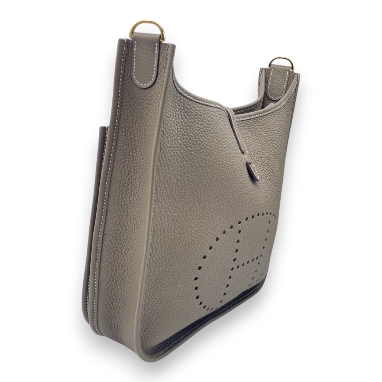 エルメス エヴリン PM エトゥープ トリヨンクレマンス ゴールド金具 B刻印