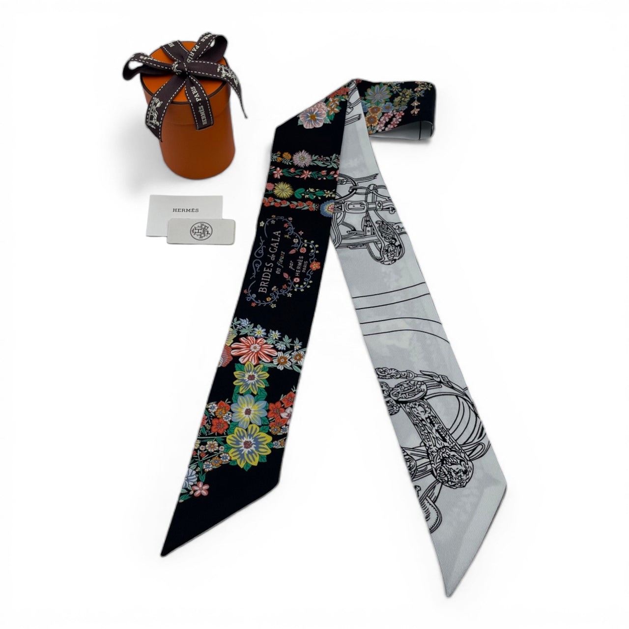 エルメス ツイリー ブリッド・ドゥ・ガラ・アン・フルール＆アイ