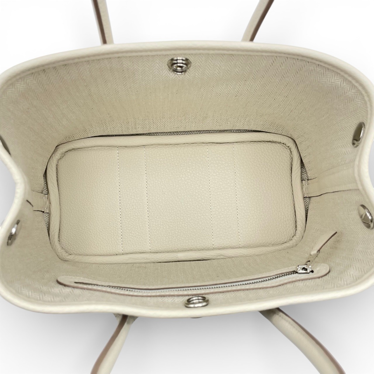 エルメス ネオガーデンパーティー TTPM クレ トゴ シルバー金具 K刻印