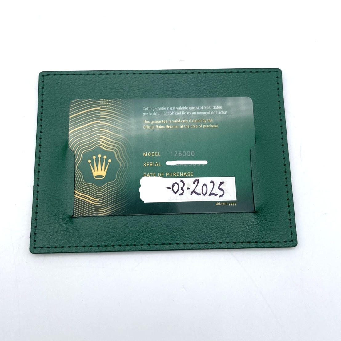 ロレックス オイスターパーペチュアル 126000 ターコイズブルー ステンレスチール 36mm