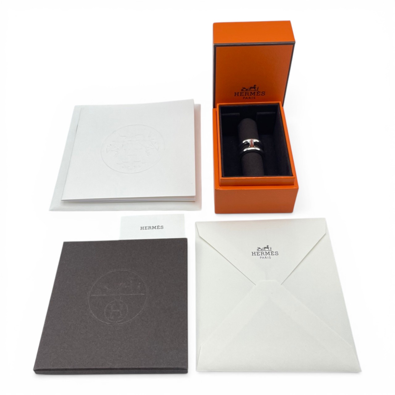 エルメス オスモズ リング PM 49 シルバー925 9号