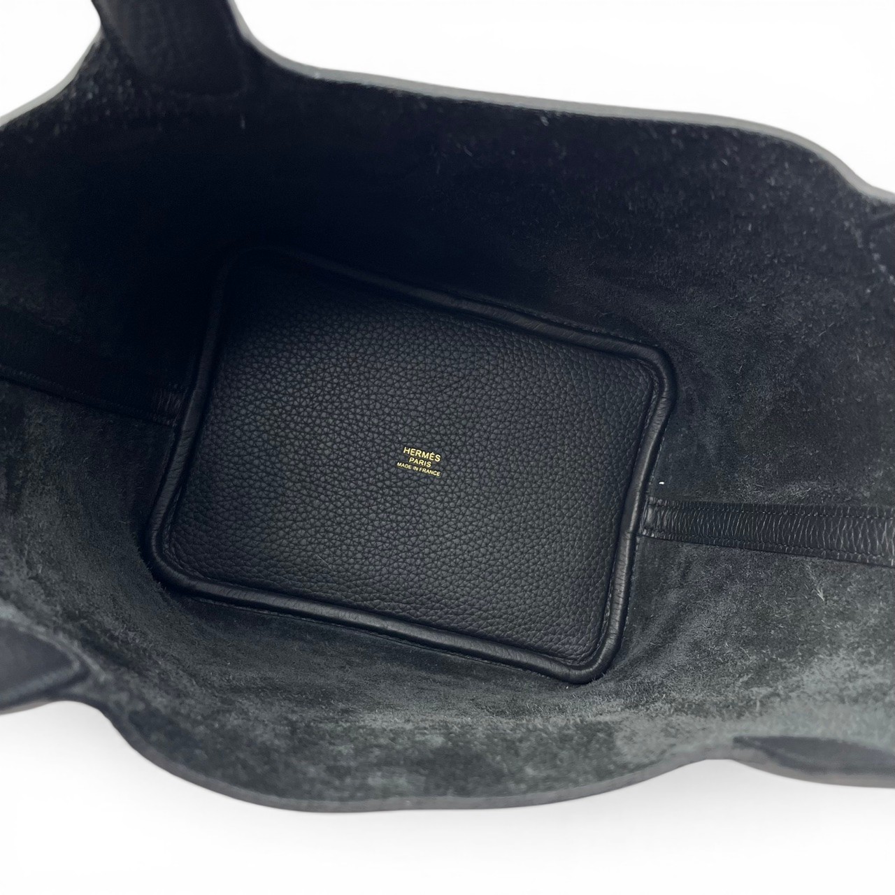 エルメス ピコタンロック PM ノワール トリヨンクレマンス ゴールド金具 K刻印