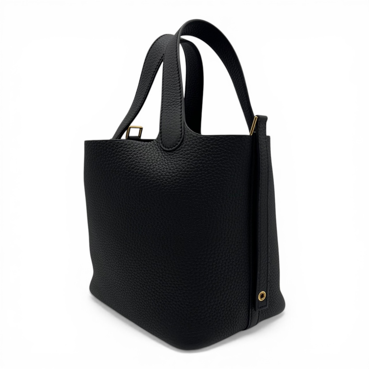 エルメス ピコタンロック PM ノワール トリヨンクレマンス ゴールド金具 K刻印