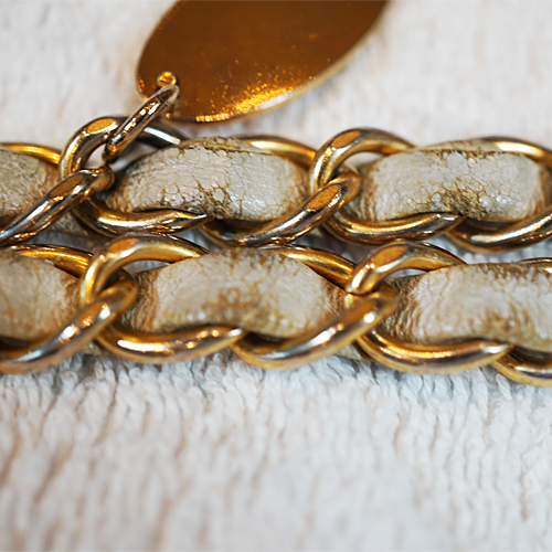 シャネル シェブロン Vステッチ チェーンショルダーバッグ A92087