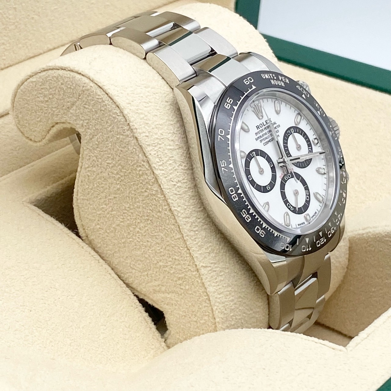 ロレックス デイトナ 116500LN ホワイト オイスターブレス 40mm