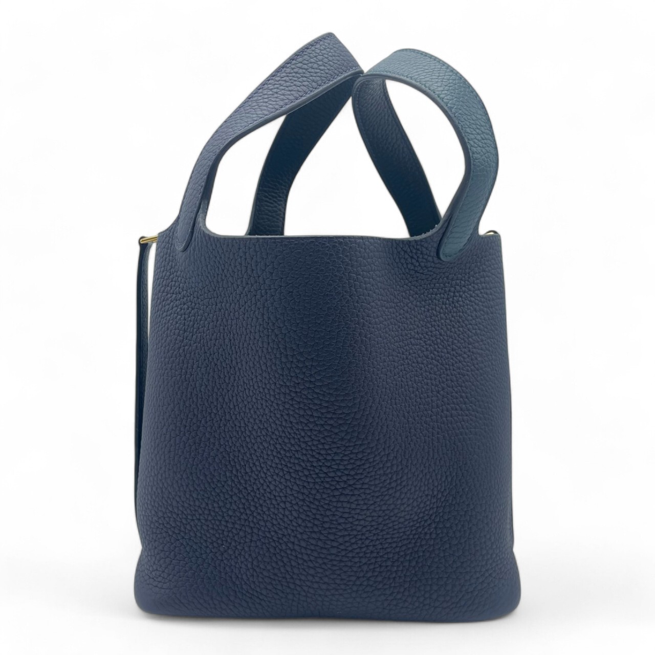 エルメス ピコタンロック PM ブルーニュイ/ヴェールルソー トリヨンクレマンス ゴールド金具 Y刻印