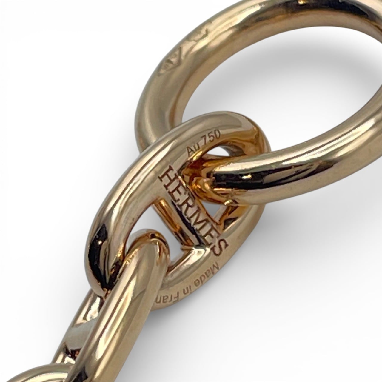 エルメス シェーヌ・ダンクル ブレスレット TPM ローズゴールド 24コマ