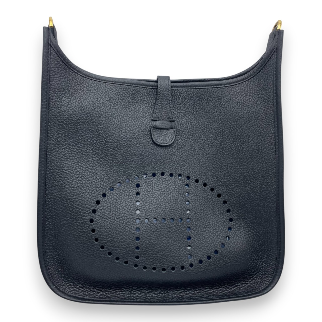 エルメス エヴリン PM ノワール トリヨンクレマンス ゴールド金具 K刻印