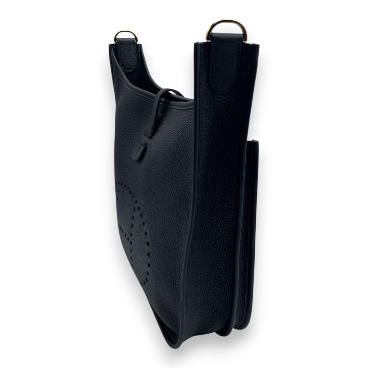 エルメス エヴリン PM ノワール トリヨンクレマンス ゴールド金具 K刻印