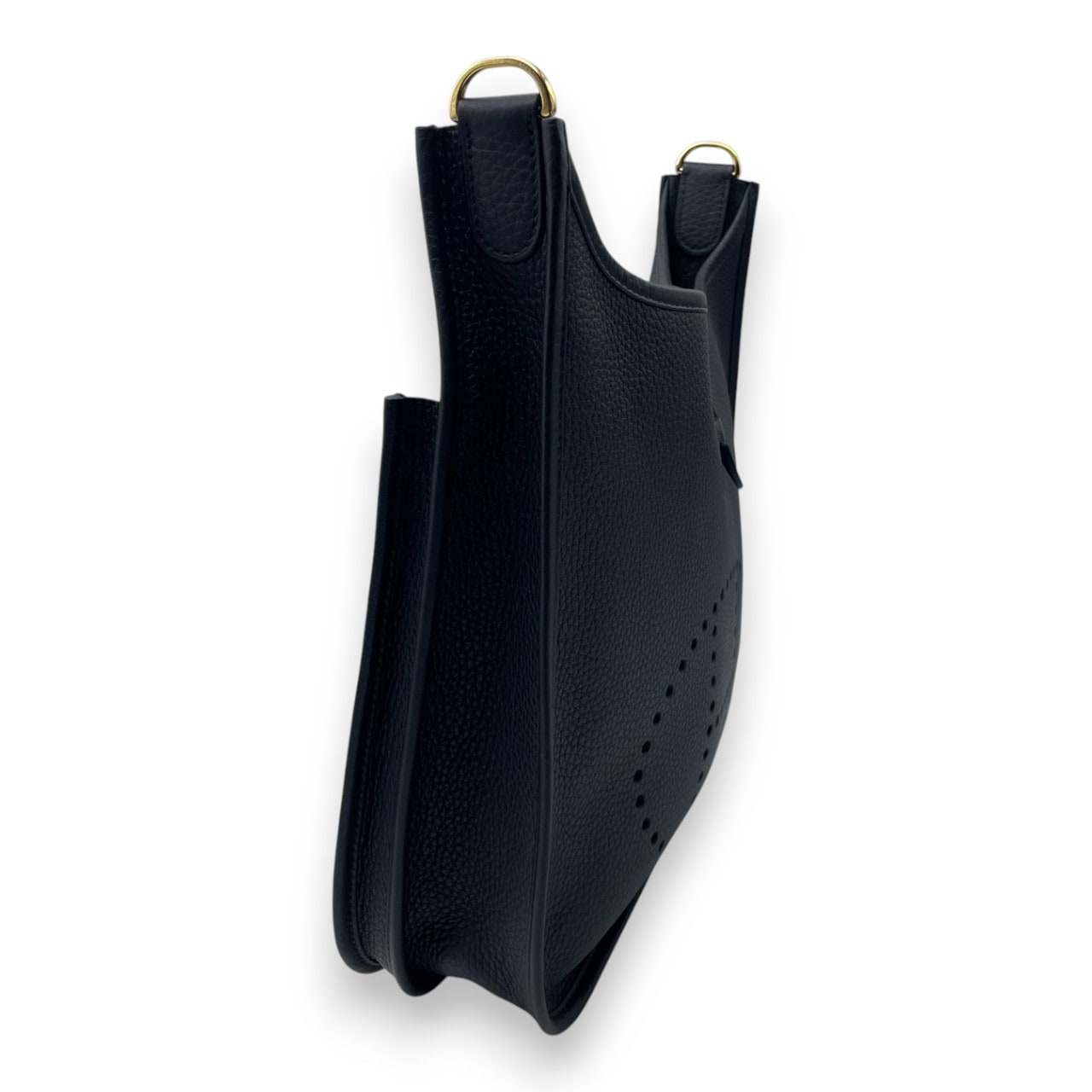 エルメス エヴリン PM ノワール トリヨンクレマンス ゴールド金具 K刻印