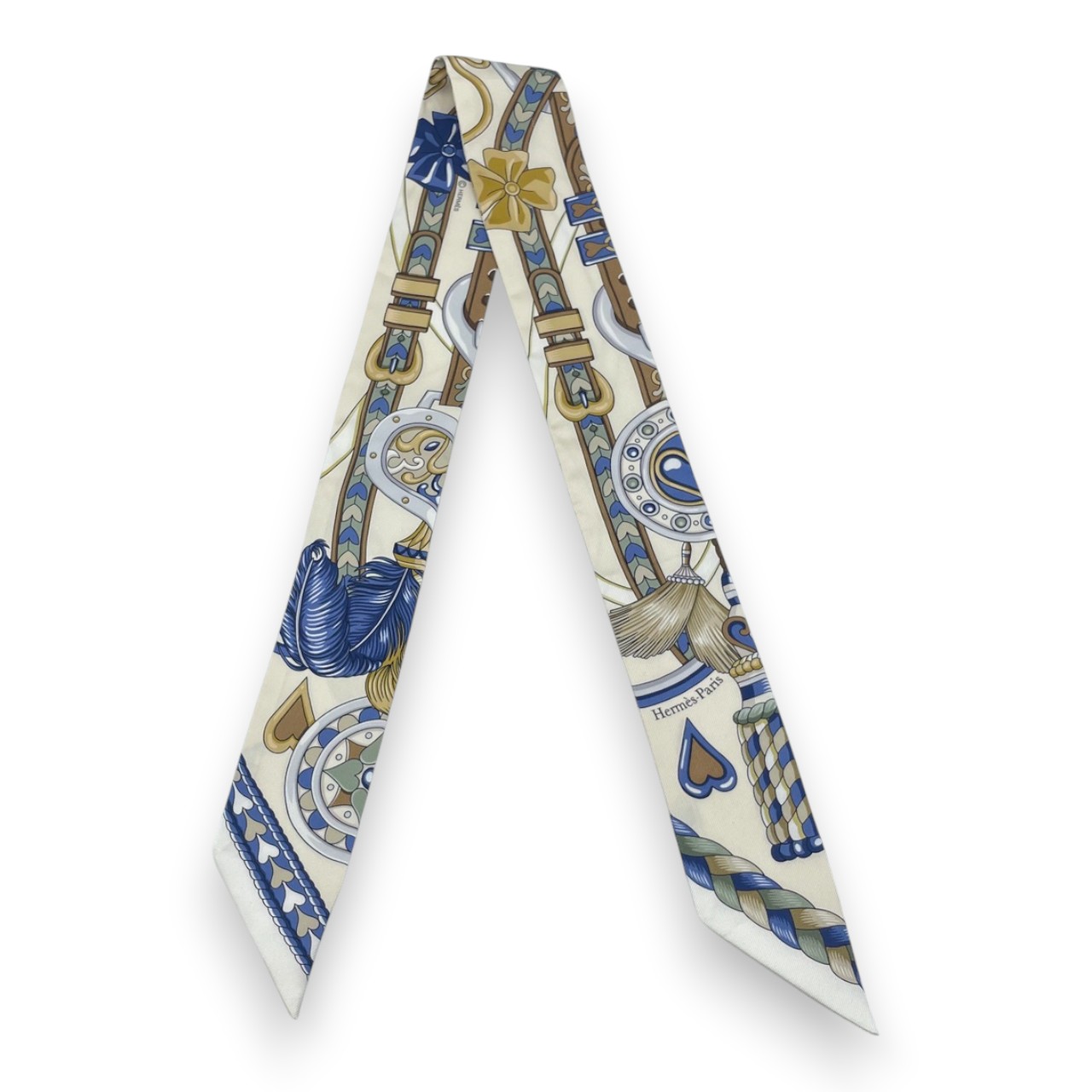 エルメス ツイリー アルネ・ドゥ・クール シルク100% - ブランド品専門