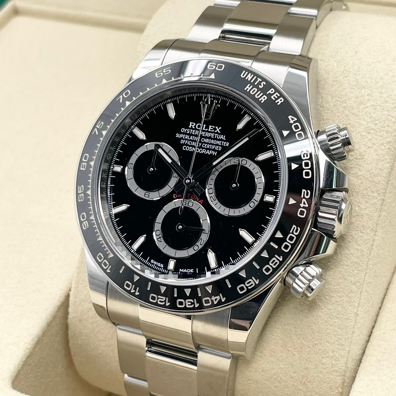 ロレックス デイトナ 126500LN ブラック ステンレススチール 40mm