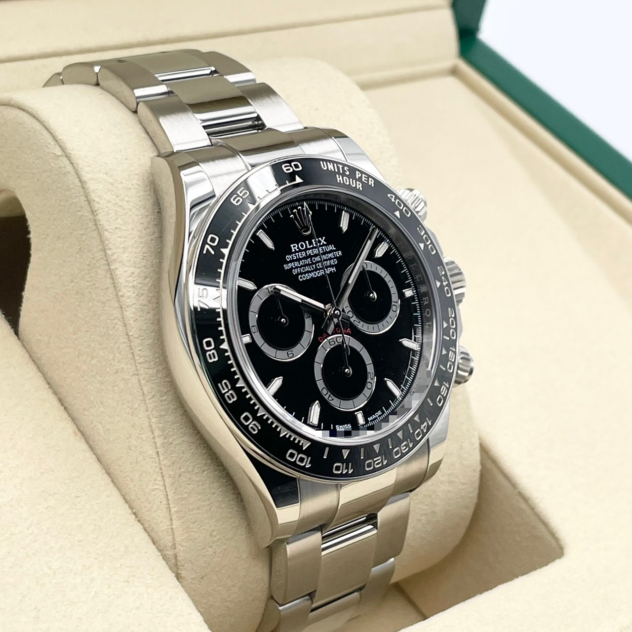 ロレックス デイトナ 126500LN ブラック ステンレススチール 40mm
