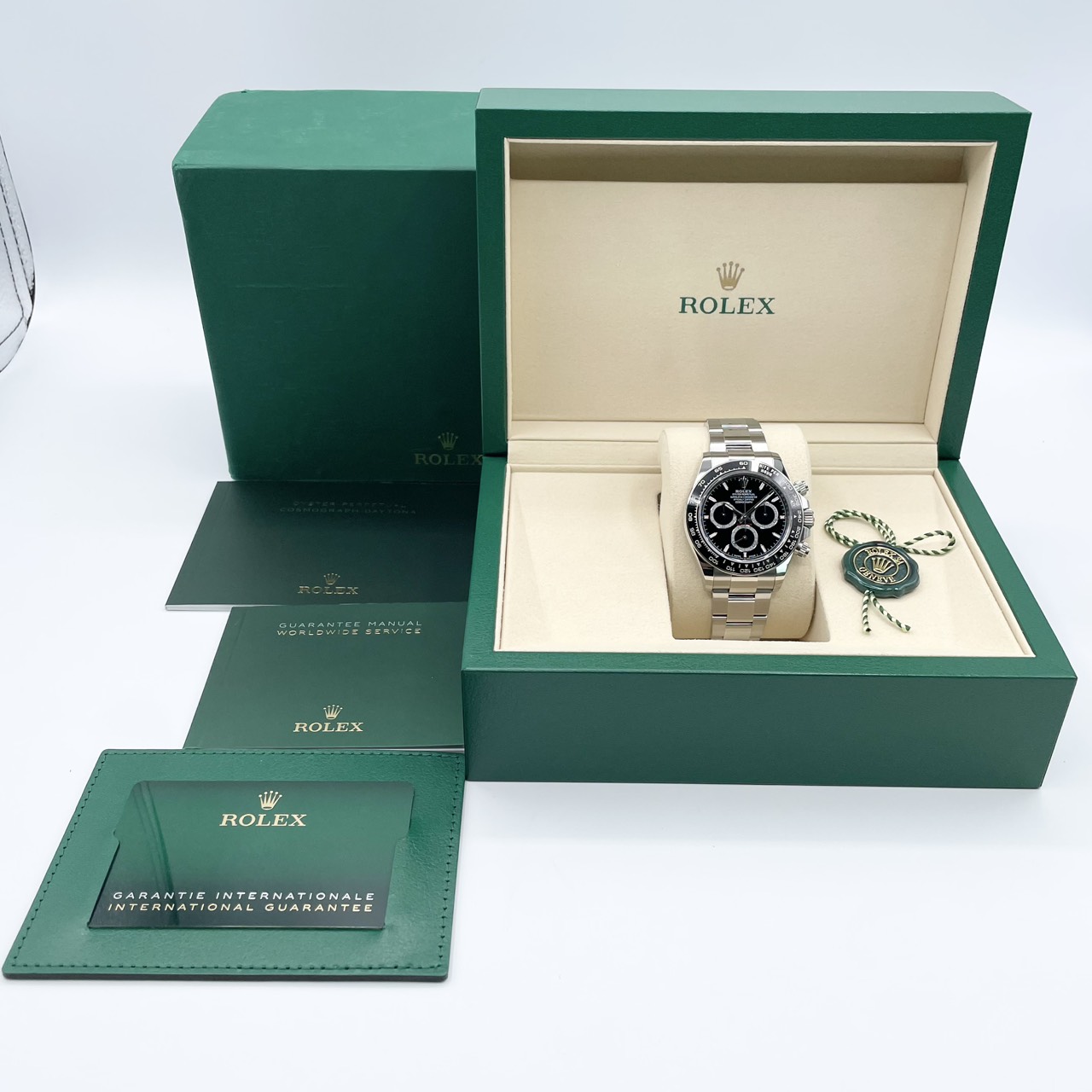ロレックス デイトナ 126500LN ブラック ステンレススチール 40mm