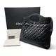 シャネル CHANEL31 W40 ブラック クランプルカーフレザー ゴールド金具