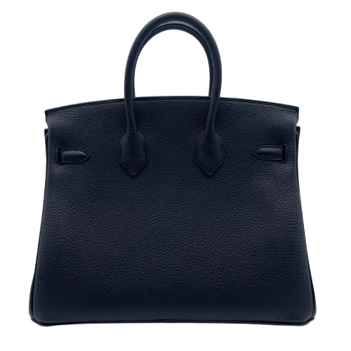エルメス バーキン 25 ノワール トゴ シルバー金具 K刻印